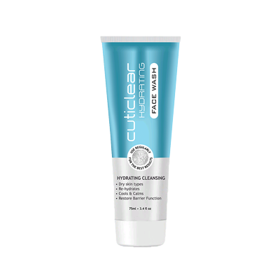Cuticlear Hydrating Face Wash with Aloe Vera and Hyaluronic Acid for glowing skin