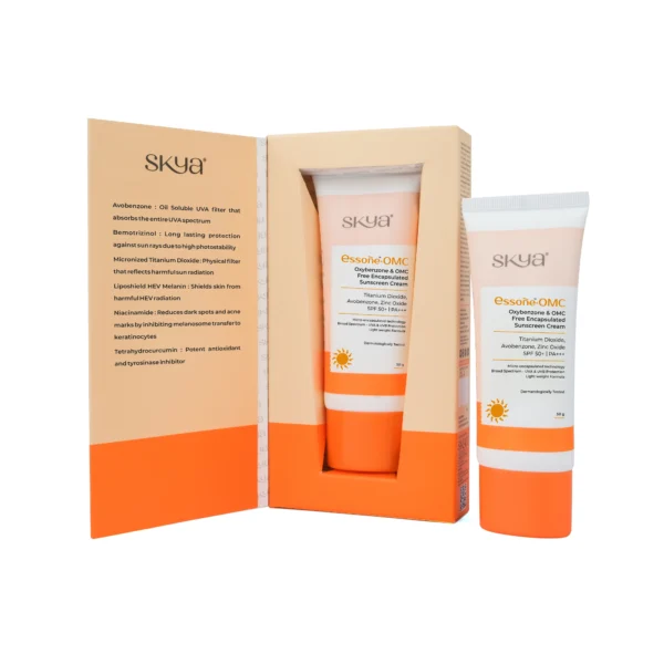 Essoñe Photostable Matte Sunscreen SPF 50+ PA+++ - Broad Spectrum UVA & UVB Protection, OMC & Oxybenzone Free, Lightweight Matte Finish for All Skin Types