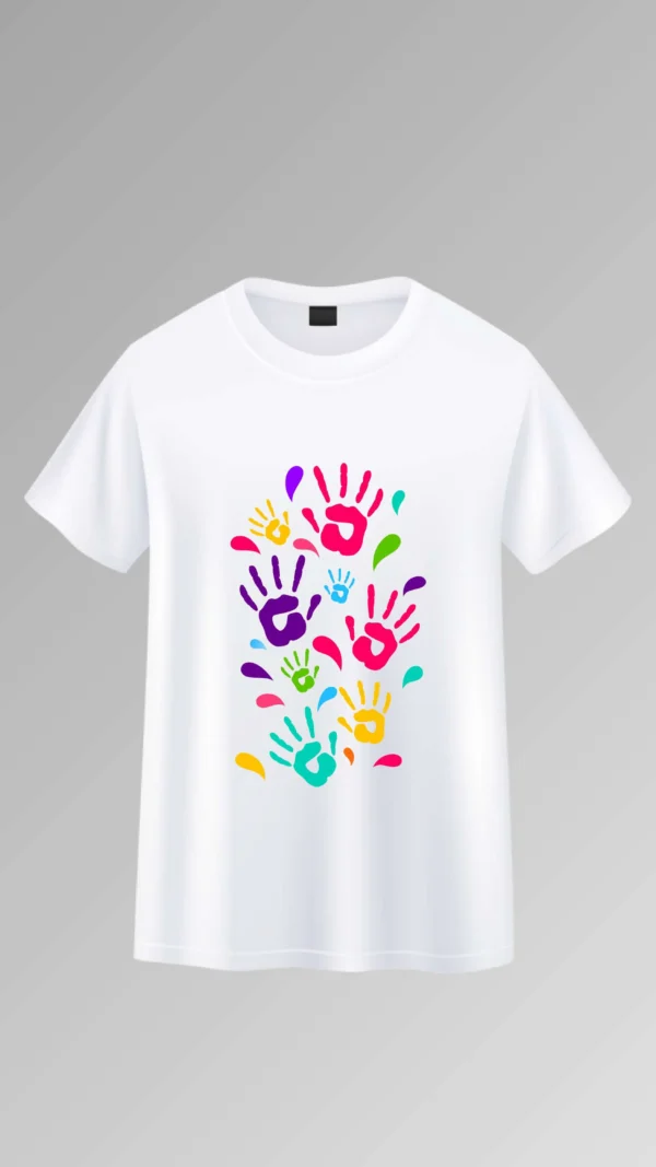 Holi Fiesta White Party T-Shirt