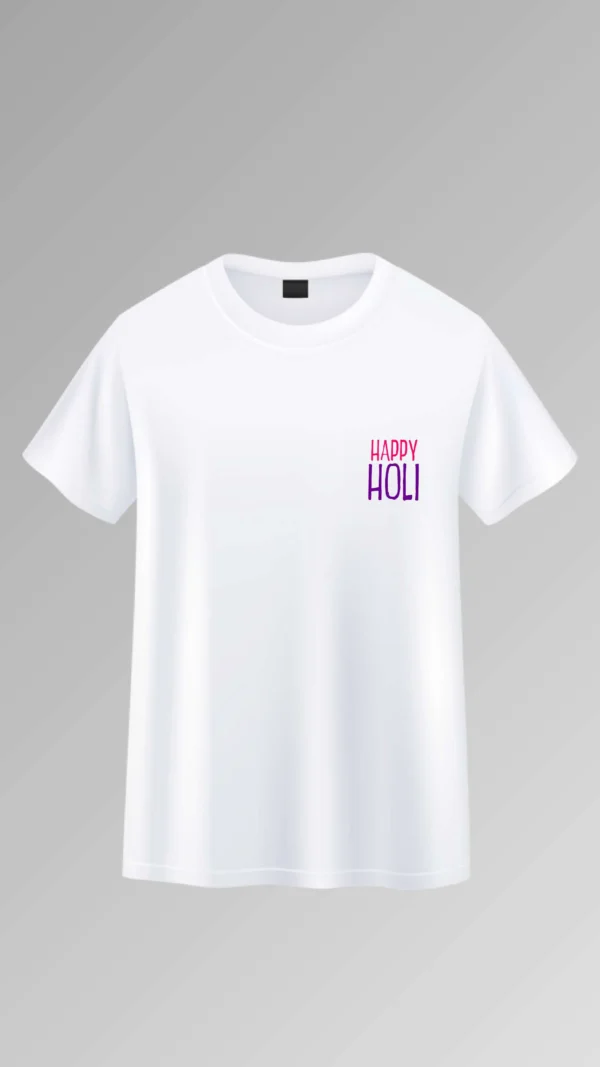 Holi Rangrez White T-Shirt
