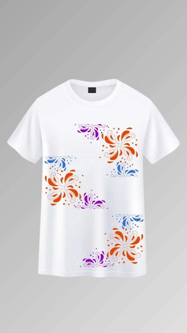 Rangilo Rajasthan Holi White T-Shirt