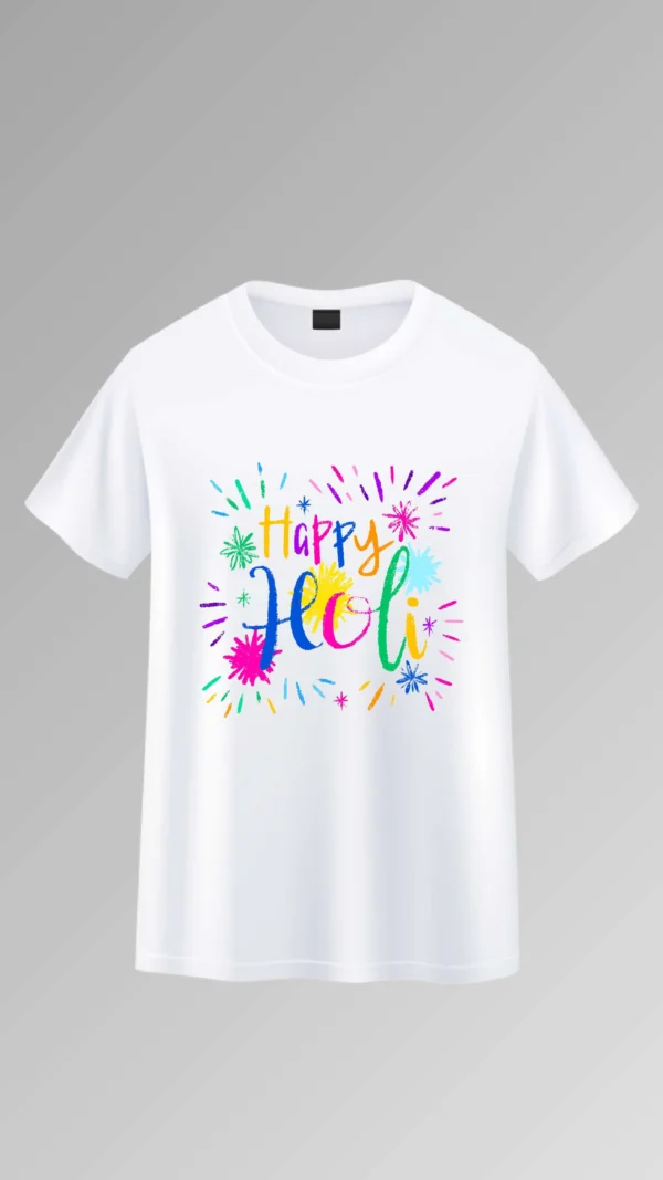 Holi Hai! White Celebration T-Shirt