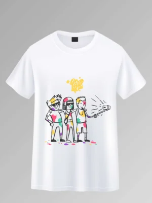 Holi Magic White T-Shirt