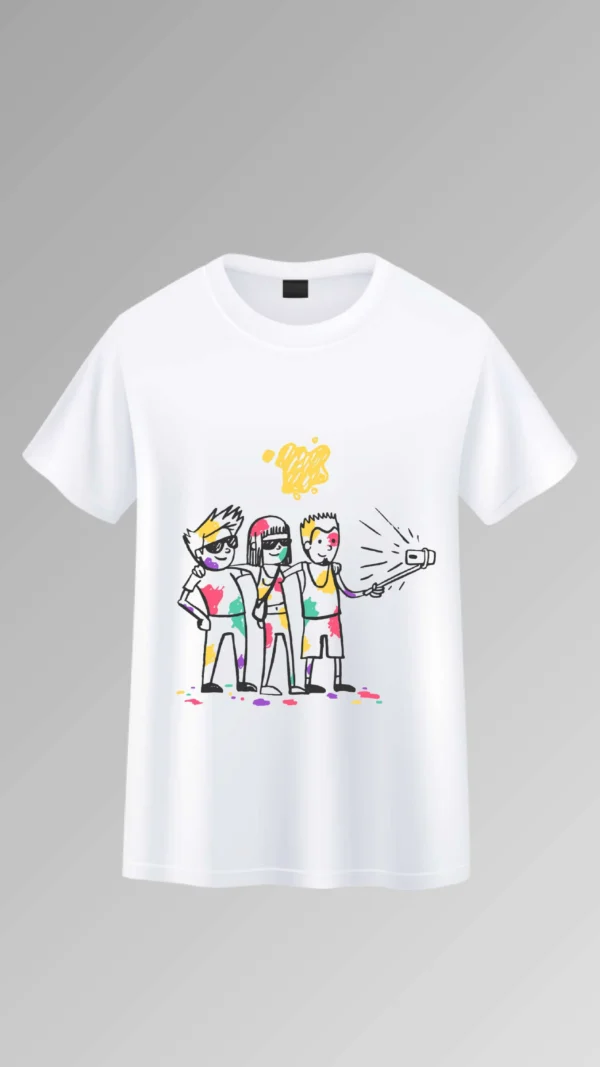 Holi Magic White T-Shirt