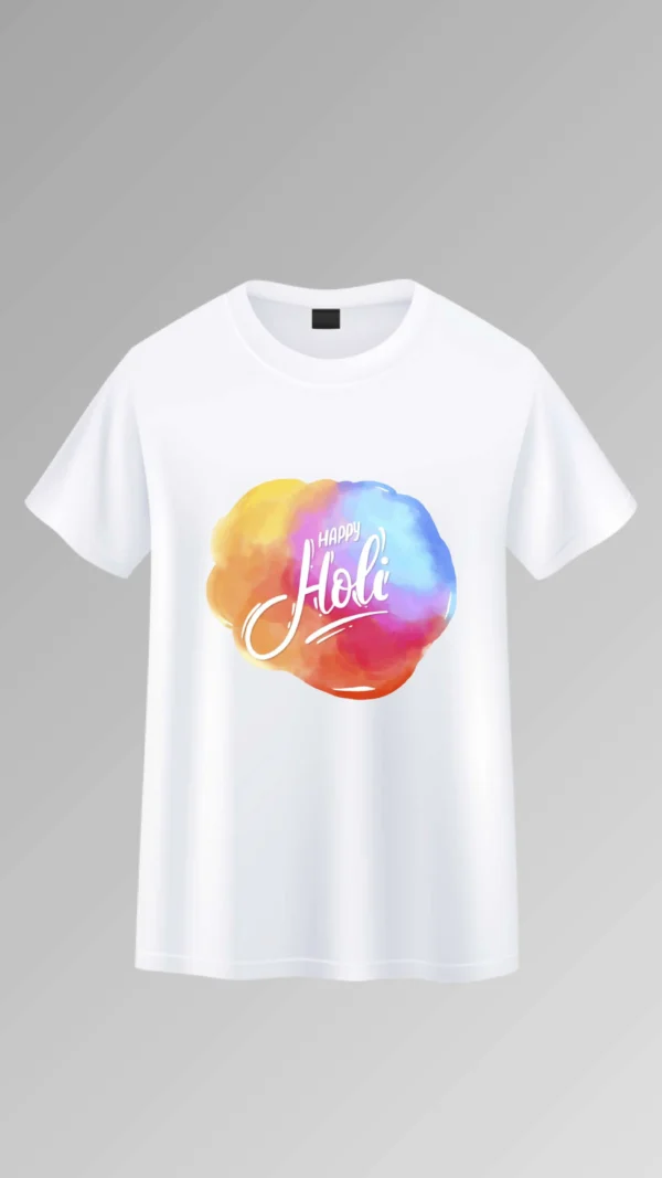 Rang Barse White Holi T-Shirt